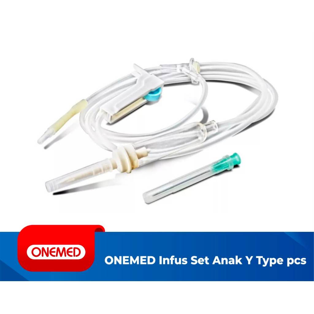 Selang Infus Set Type Y Infusion Anak Lengkap Child Adult Lengkap