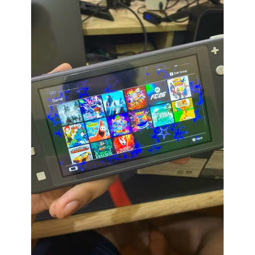 nintendo switch lite cfw 256gb