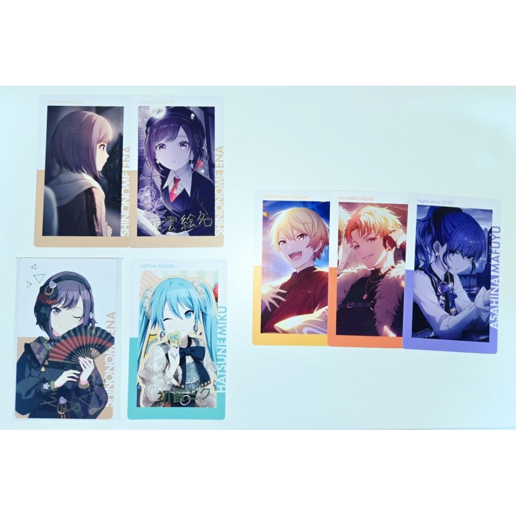 Project Sekai Various Foil & Epick Card Set