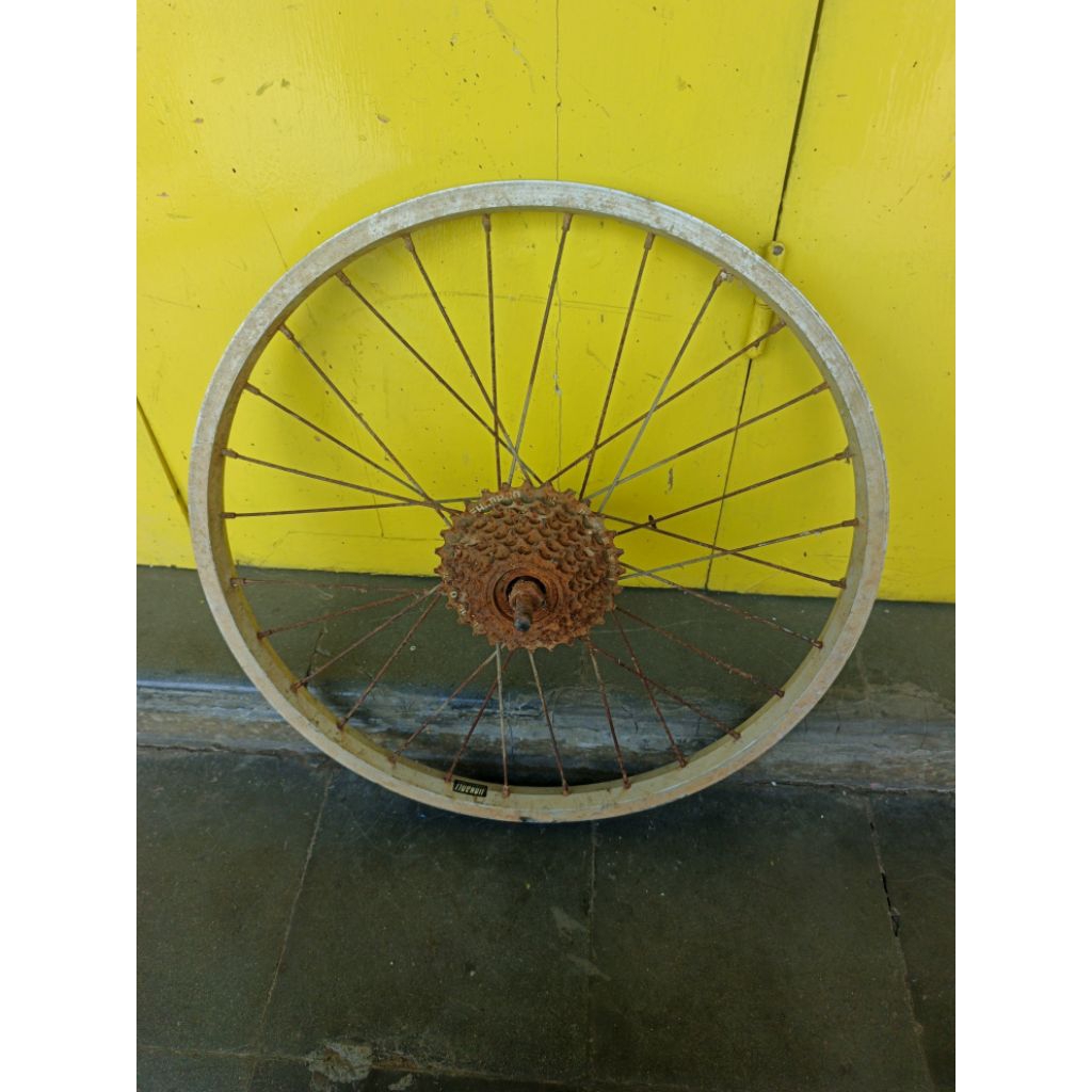 velk sepeda mtb atau mtb 20 alloy layak