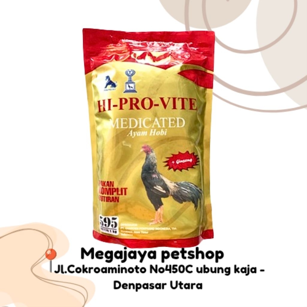 595 Hi pro vite- pakan ayam buras