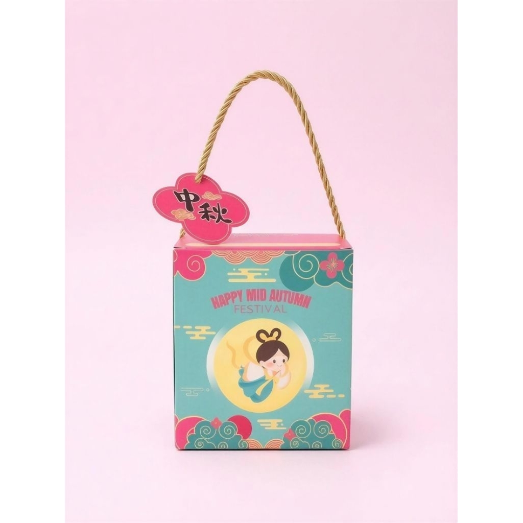 Satuan box mooncake isi 2 case mika 9cm 10cm Box mooncake 150gr box mooncake 125gr box mooncake 100g