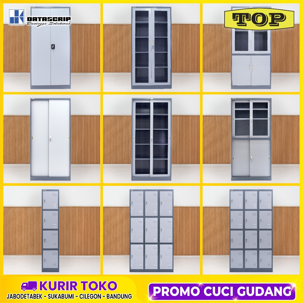 Lemari arsip besi TOP | lemari besi arsip filling cabinet TOP DATASCRIP SERIES