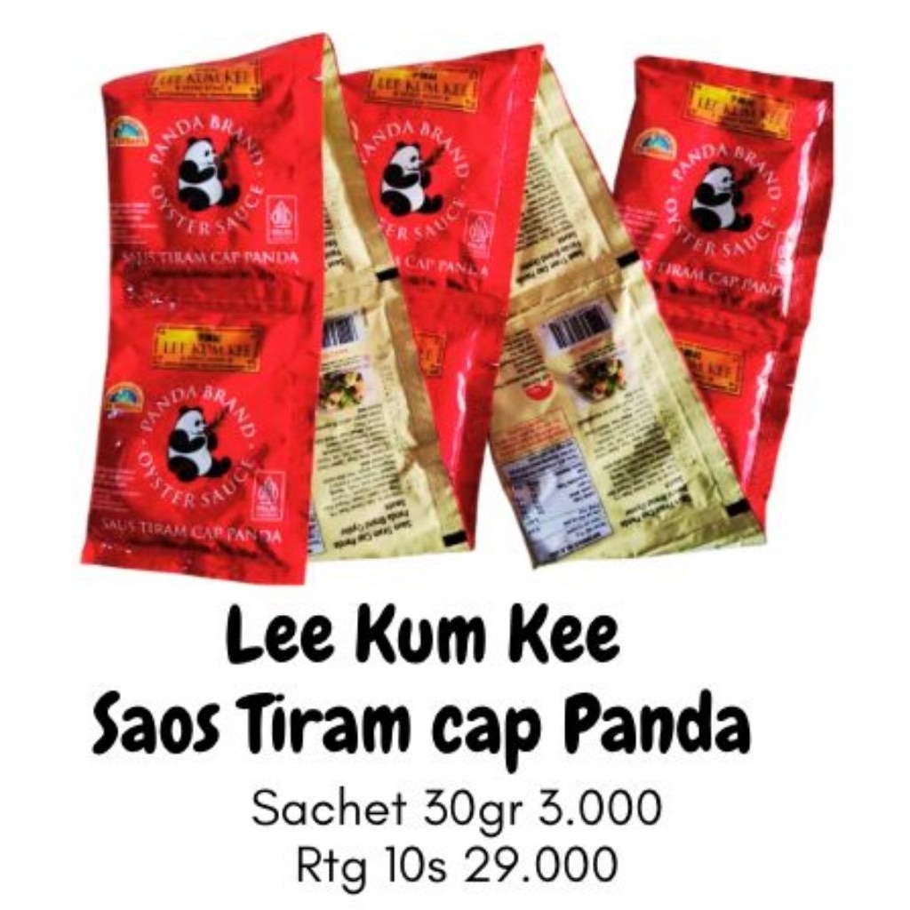Saos TIRAM Cap Panda Lee Kum Kee // MAHSURI SAUS ASAM MANIS // LADA HITAM
