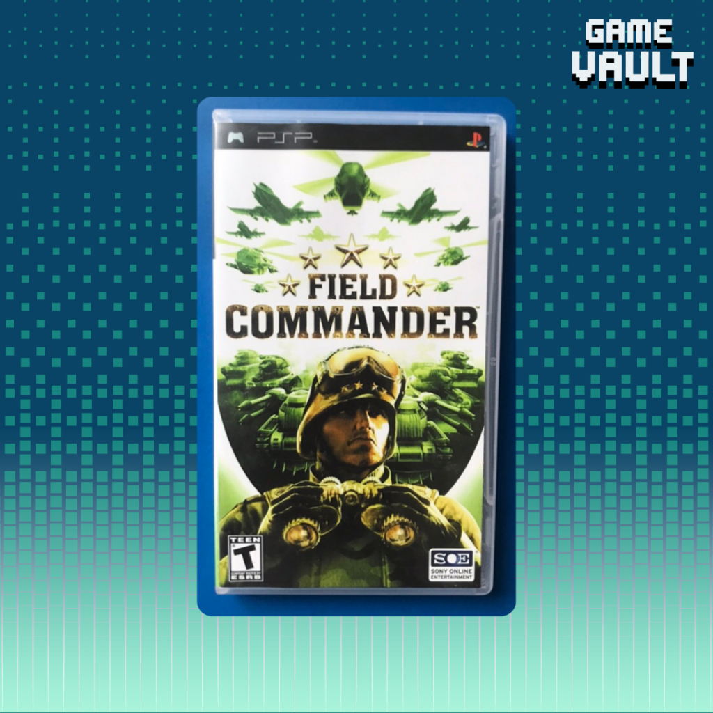 Field Commander PSP UMD Game original cd kaset games ori