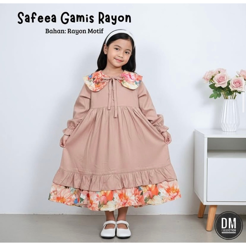 Gamis anak perempuan / GAMIS SAFEEA