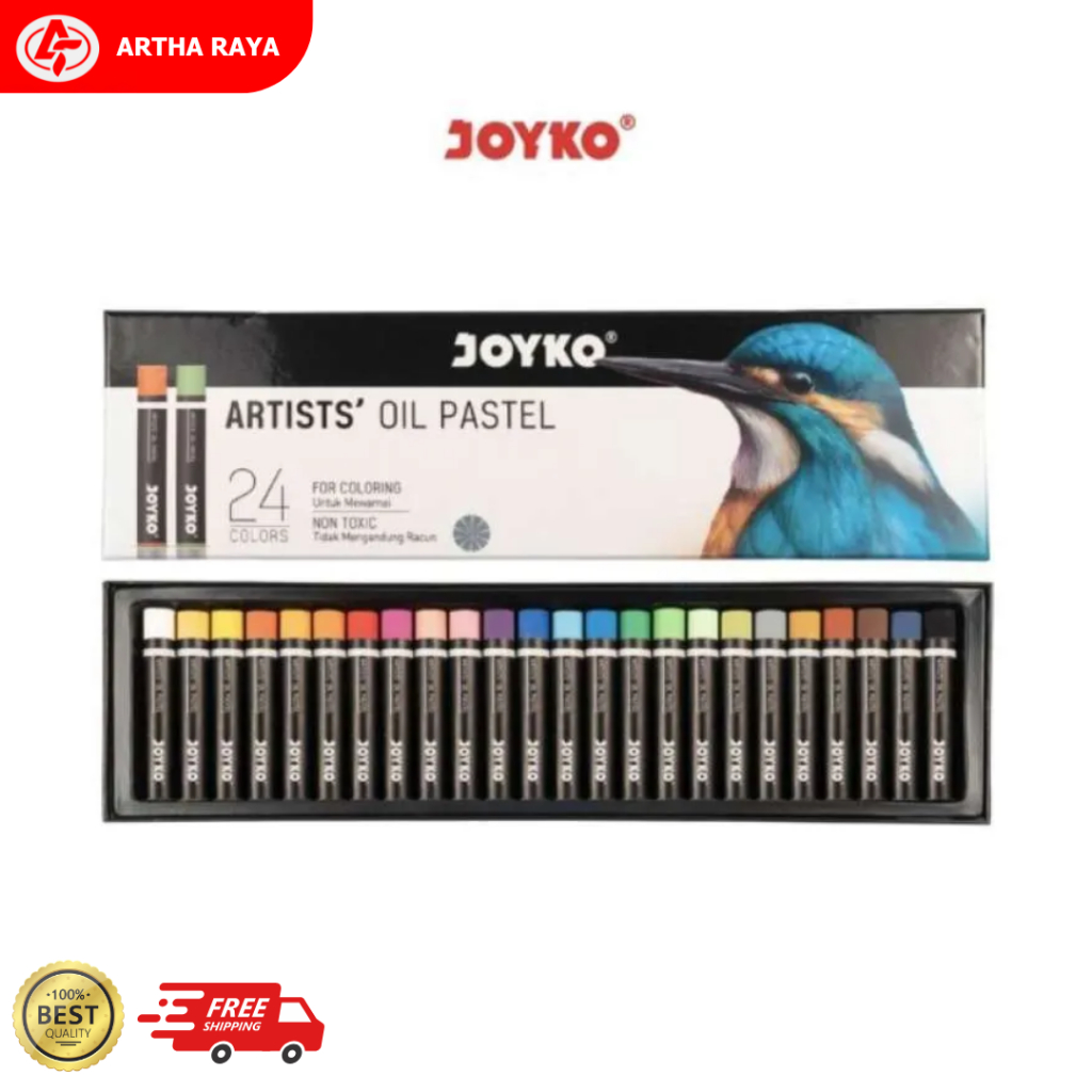 Artists Oil Pastel JOYKO 24 Color OP-24ART