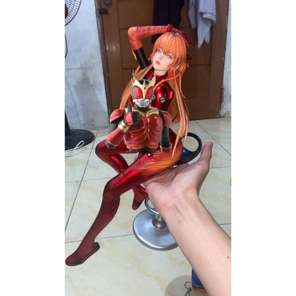 Asuka evangelion action figure