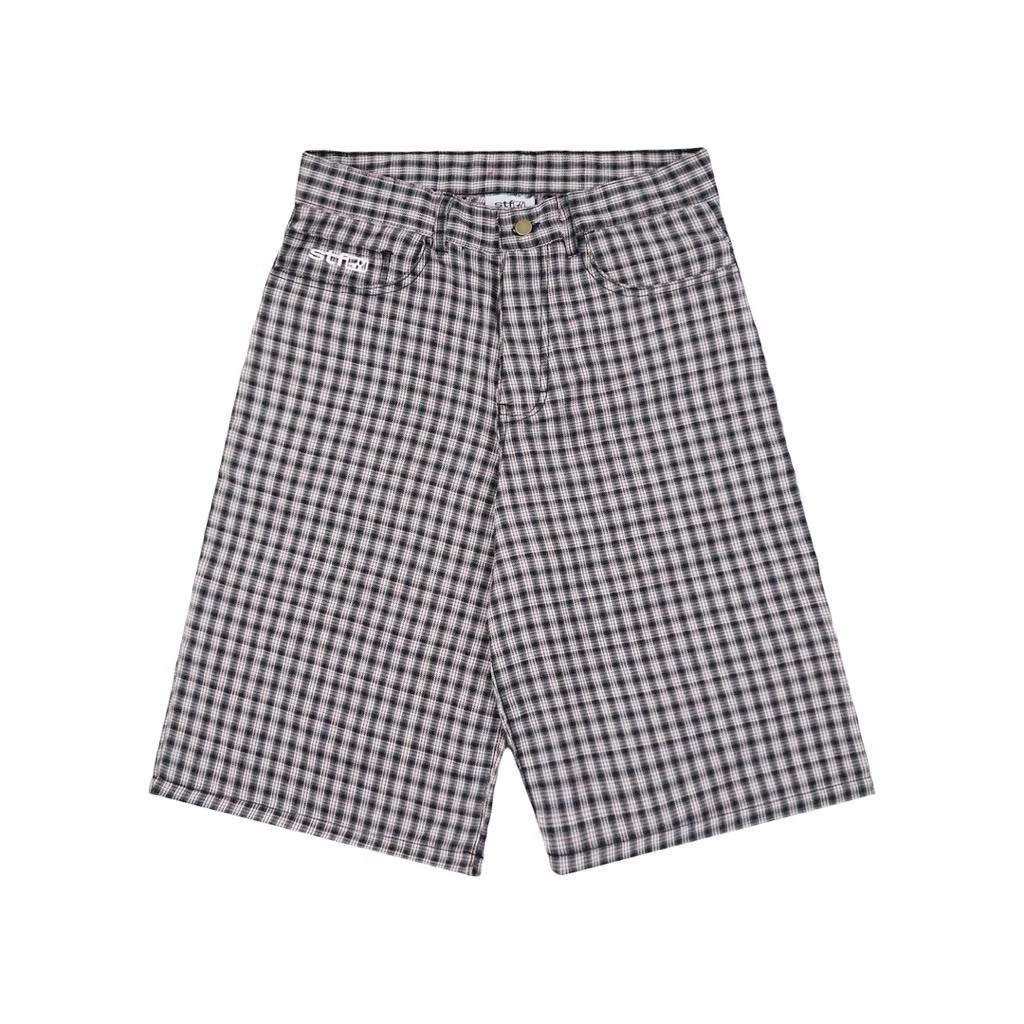 Satisfaction Jort Pants *Flanel Plaid* Unisex_