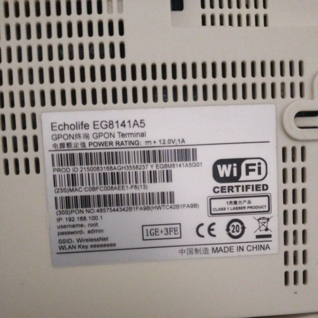 Huawei EG8141A5