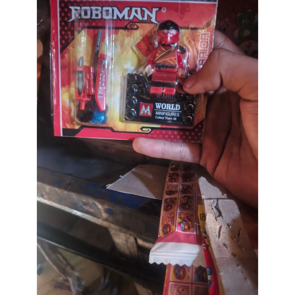 MAINAN BALOK SUSUN FIGURE NINJA MURAH/BRICKS SUPER NINJA
