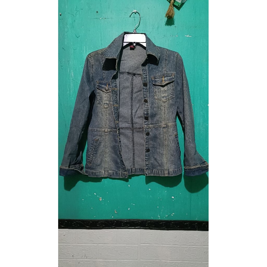 jacket wanita ako jeans