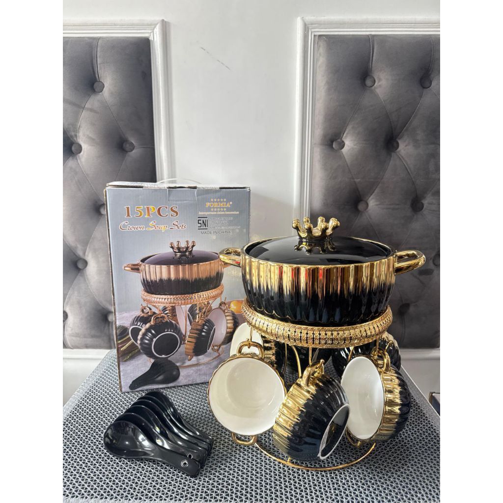 Formia soup set crown black