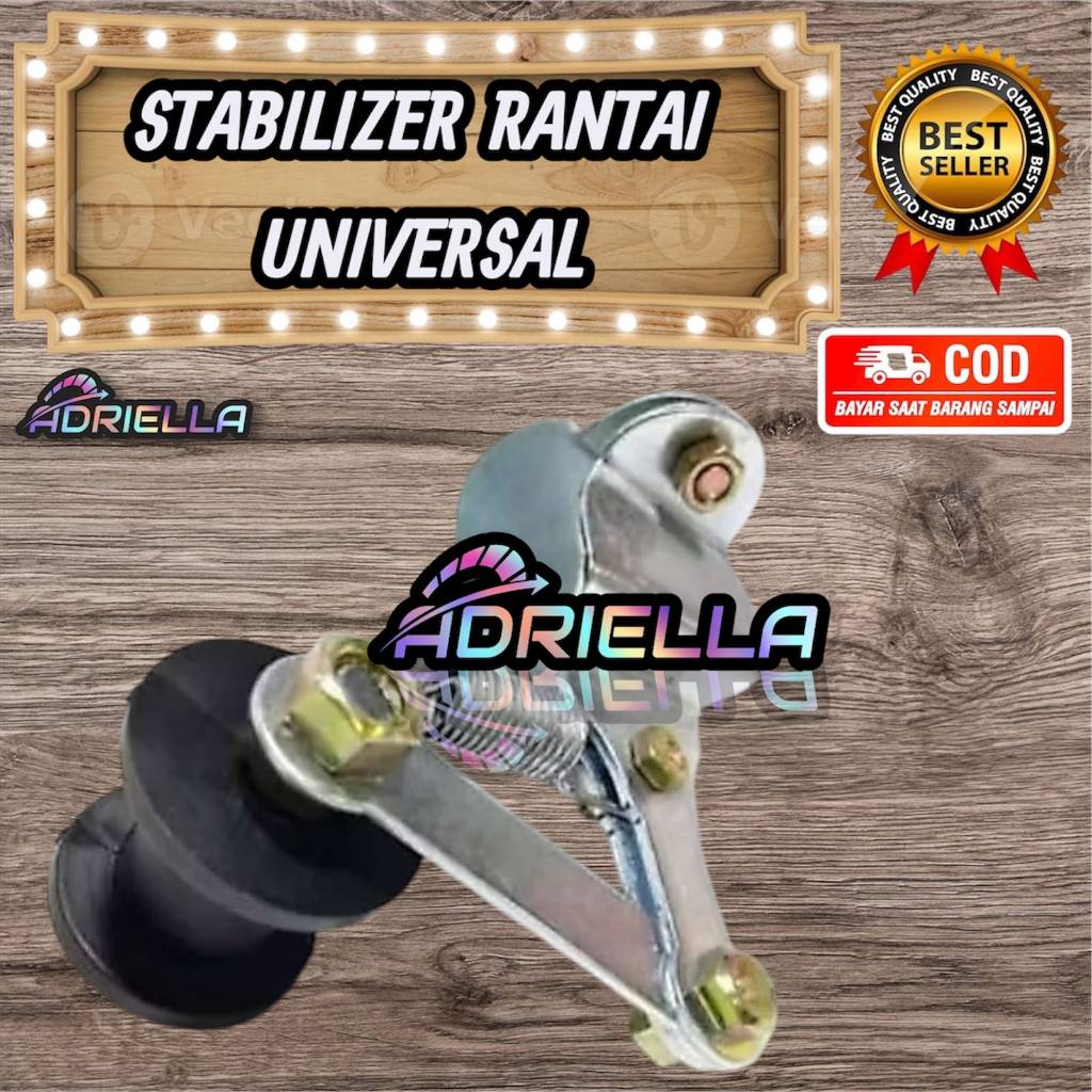 Tensionel/Stabilizer rantai motor untuk motor satria fu,supra,v-ixion,motor bebek dll universal bisa