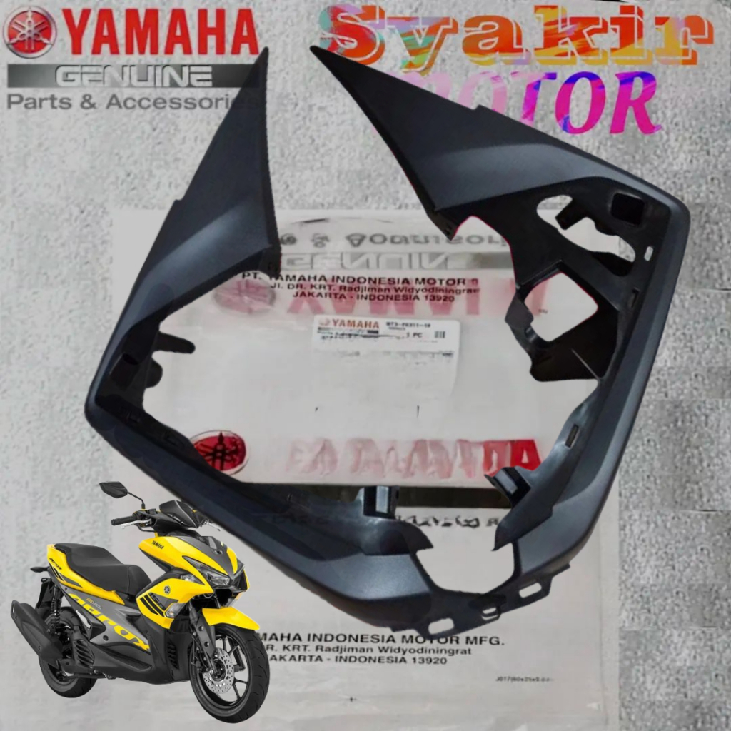 B65-F835V-00 B65-F835U-00 DUDUKAN SAYAP DEPAN AEROX OLD 155 ORIGINAL PART YAMAHA