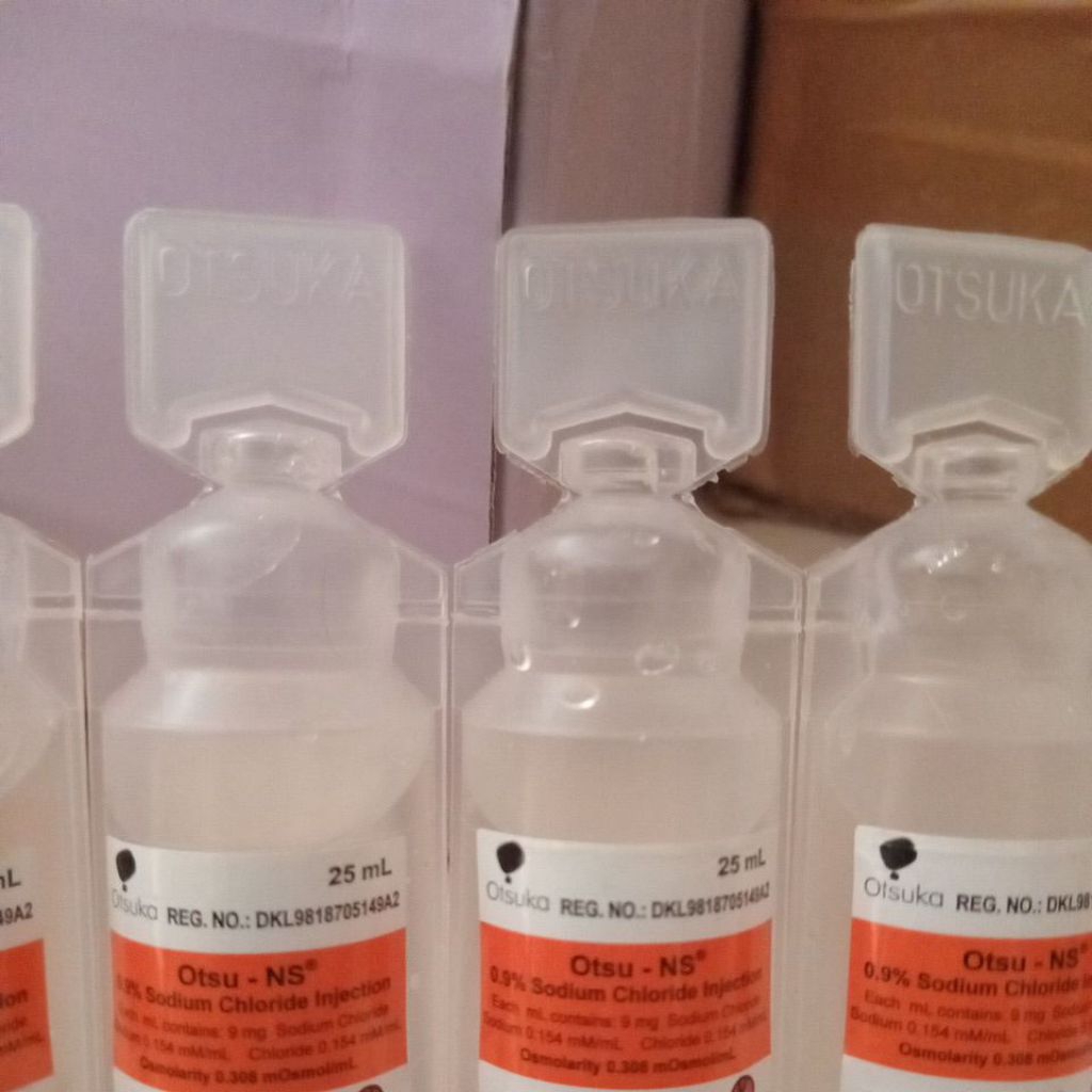 Otsuka ns 25ml/Cairan Otsuka/Cairan Pencuci Luka/Cairan Pencuci Hidung/Cairan N4...cL 25ml/Normal Sa