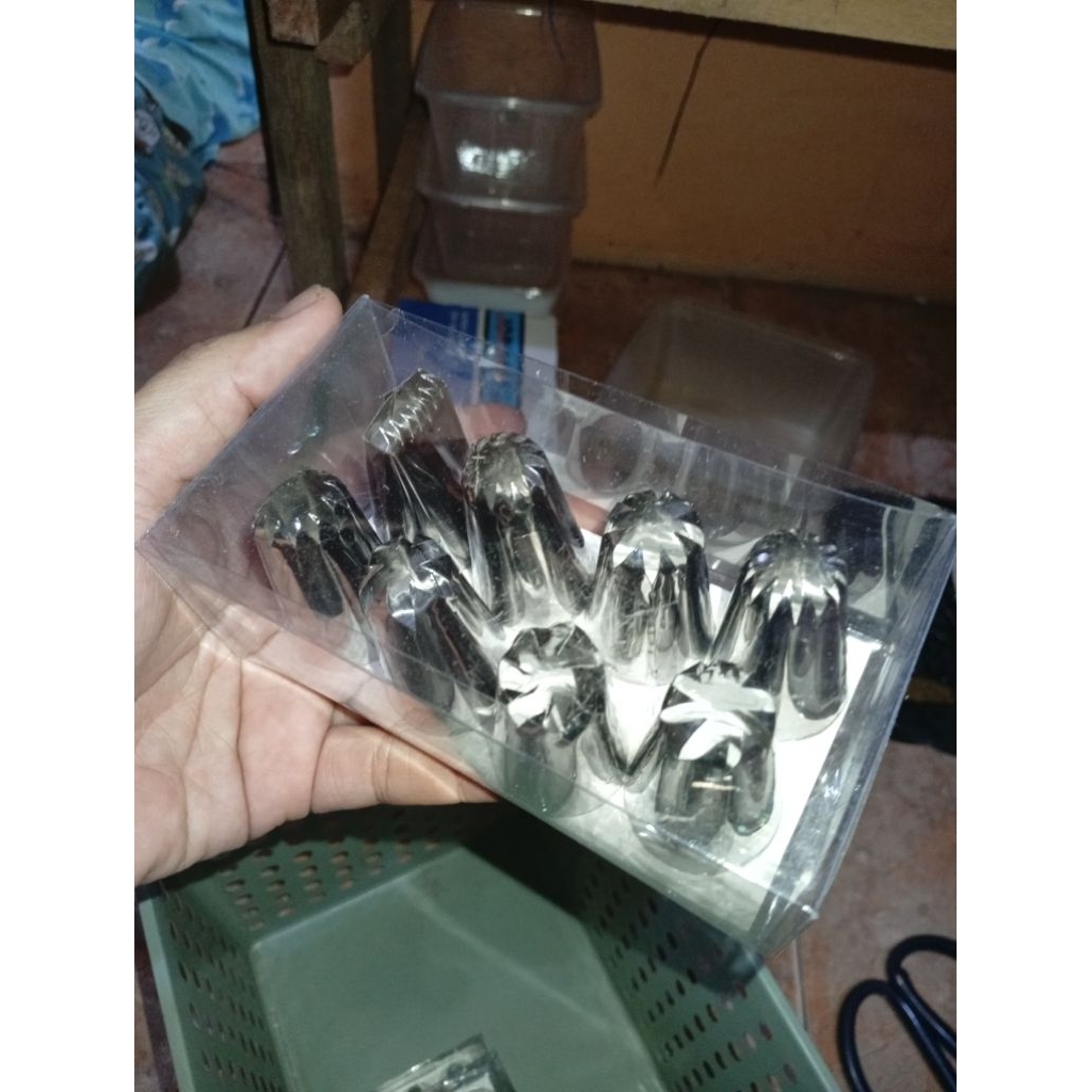 Spuit Kue Spet Tar Jumbo Isi 8 Pcs
