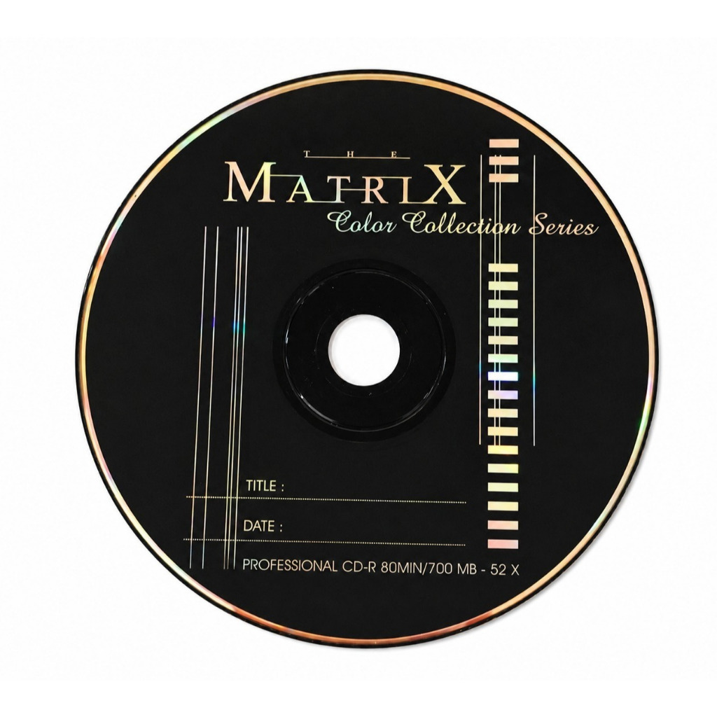 Matrix CD R CD BLANK CD KOSONG HITAM