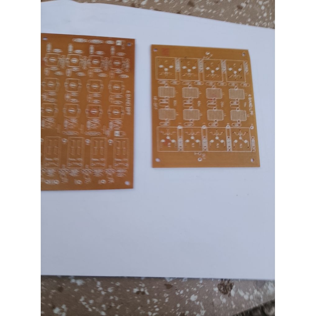 dijual PCB LPF dan BPF 4 band bitx