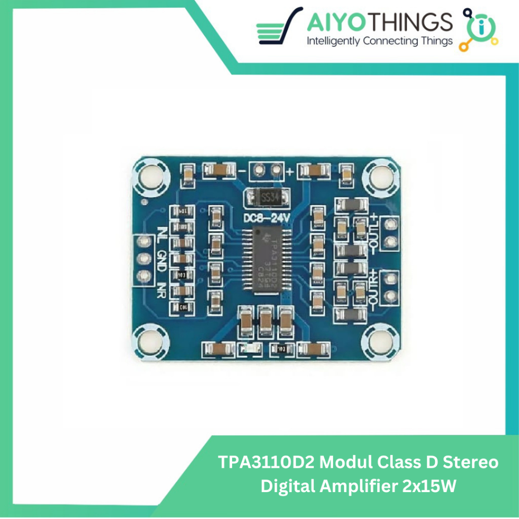 TPA3110D2 Modul Class D TPA3110 Stereo Digital Amplifier 2x15W