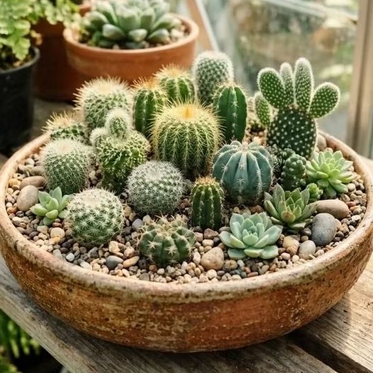 kaktus mini baby anak cactus potelan ownroot