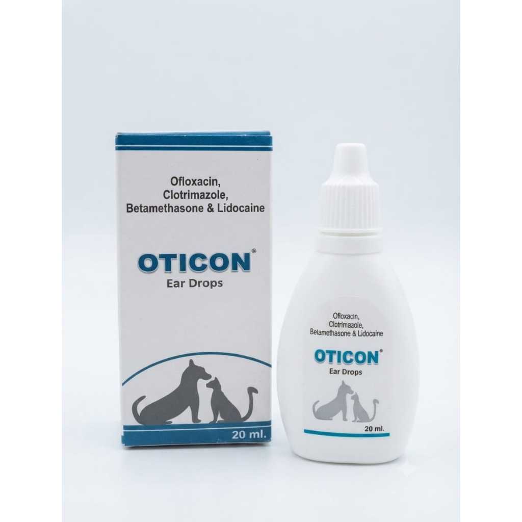 OTICON Ear Drops 20ml - Obat Tetes Telinga Anjing/Kucing