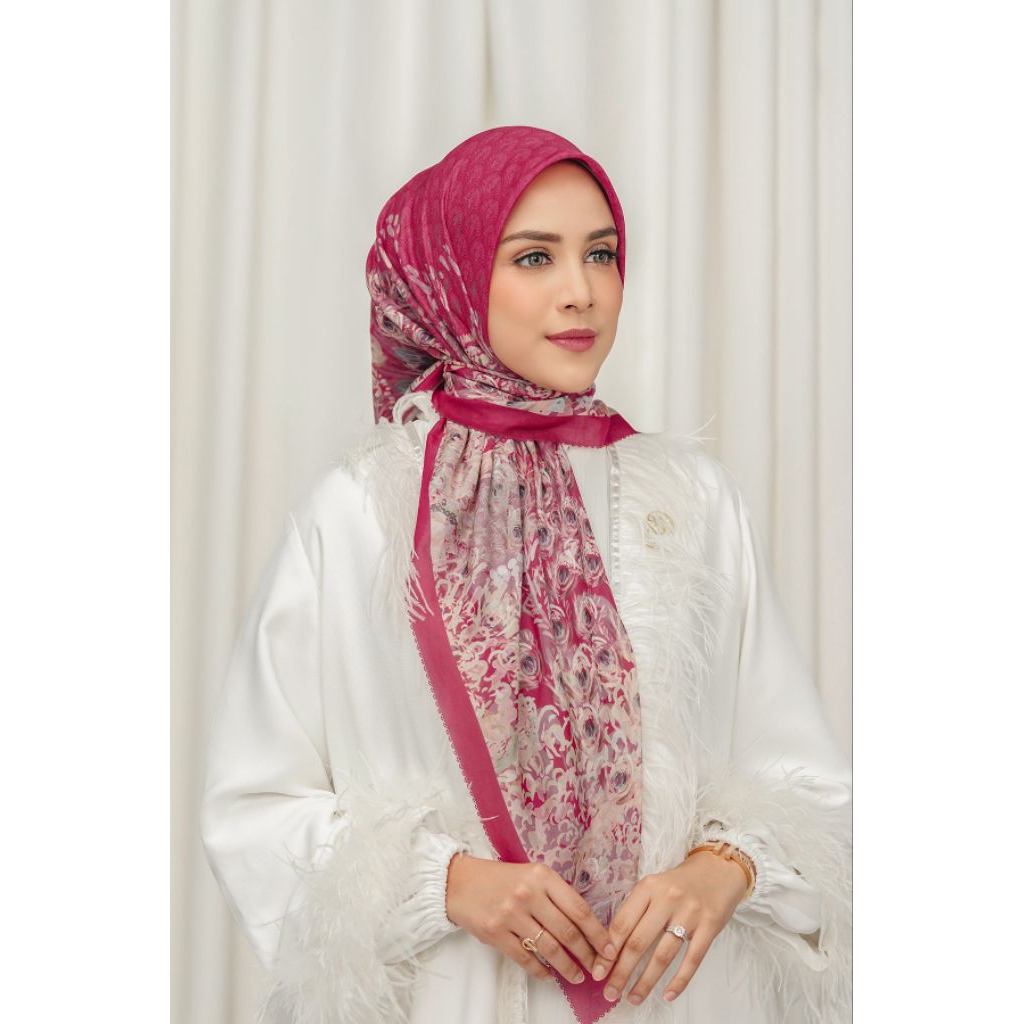 BUTTONSCARVES PRELOVED Jilbab ukuran XL syar'i BS - Ederra 2 95% mulus with box