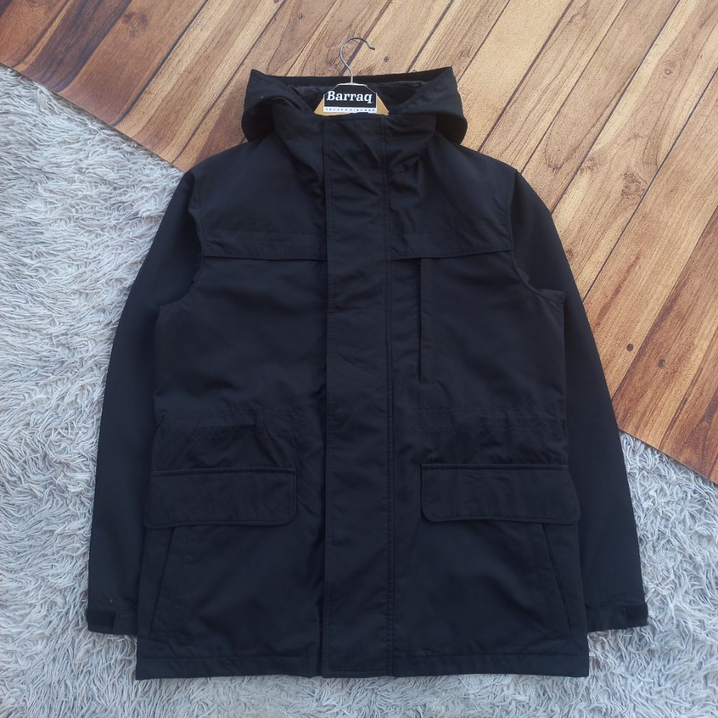 Uniqlo Utility Parka Jacket Waterrepellent Multipocket 6 Pocket Mountain NOT goretex blocktech runni