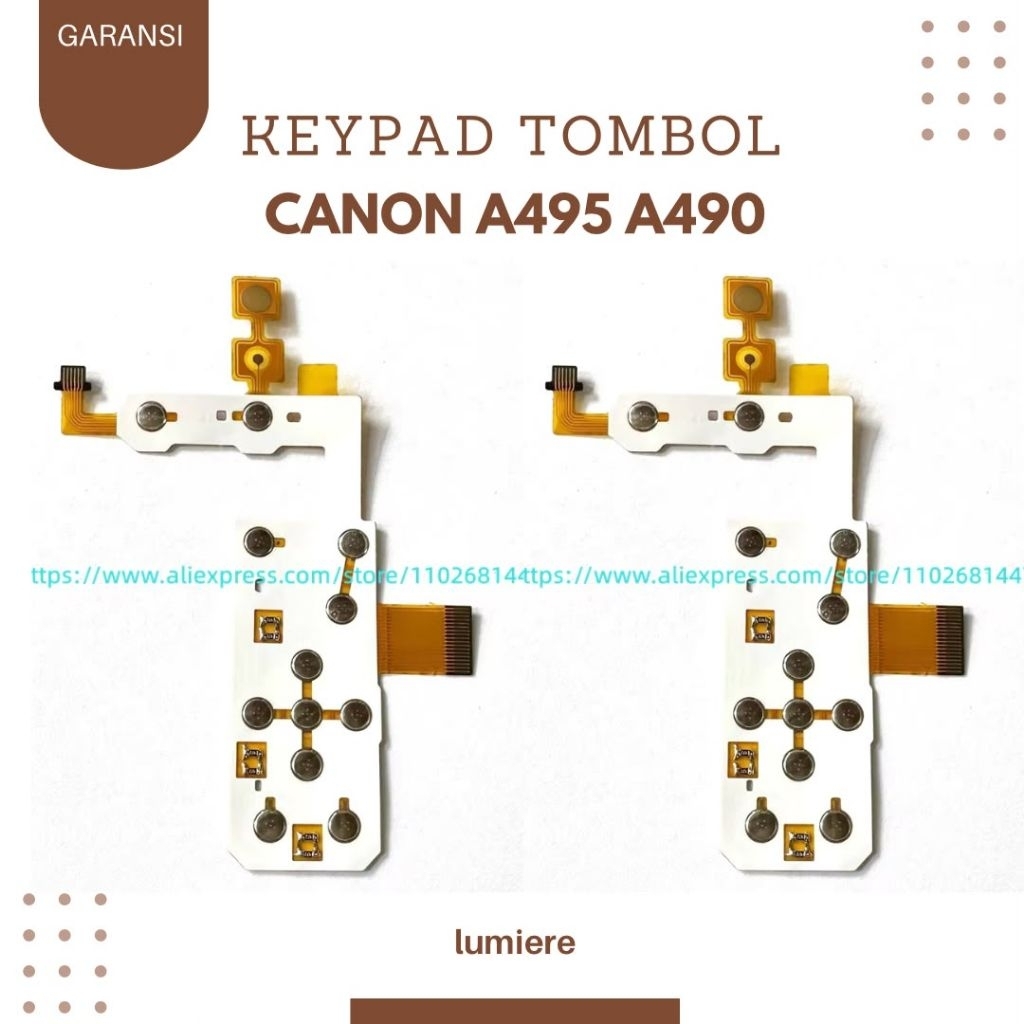 KEYPAD CANON A490 CANON A495 TOMBOL SPAREPART