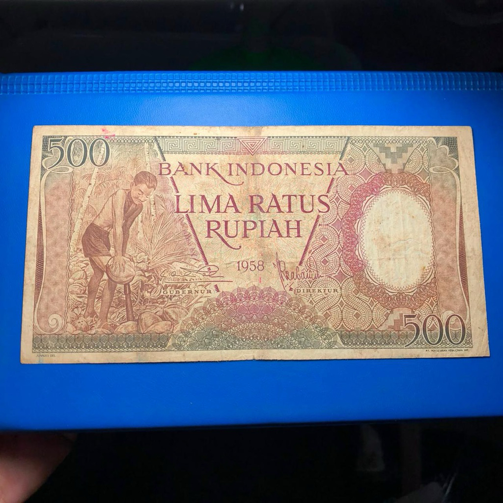 Uang Kuno Asli 500 Pekerja