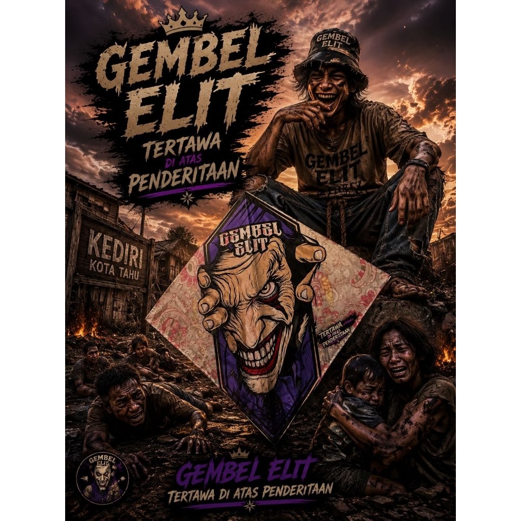 layang layang gembel elit / layangan kontes