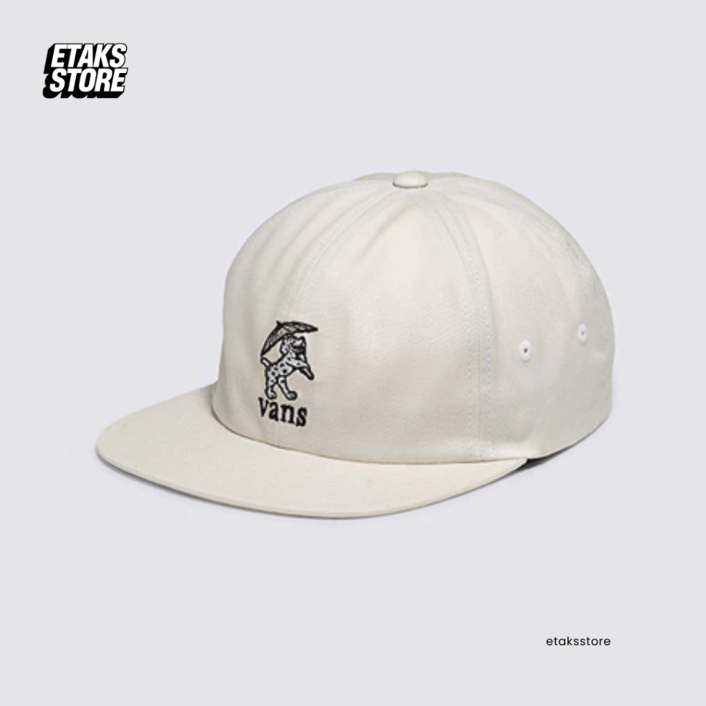 Topi Vans Skate Dog Jockey Hat Natural | Snapback Hat Cap Mesh | Navya GMG | Original Resmi