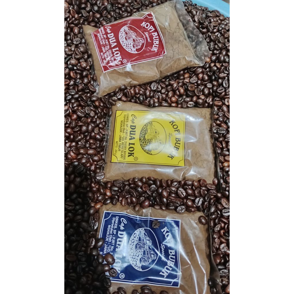 kopi bubuk cap dua lok premium