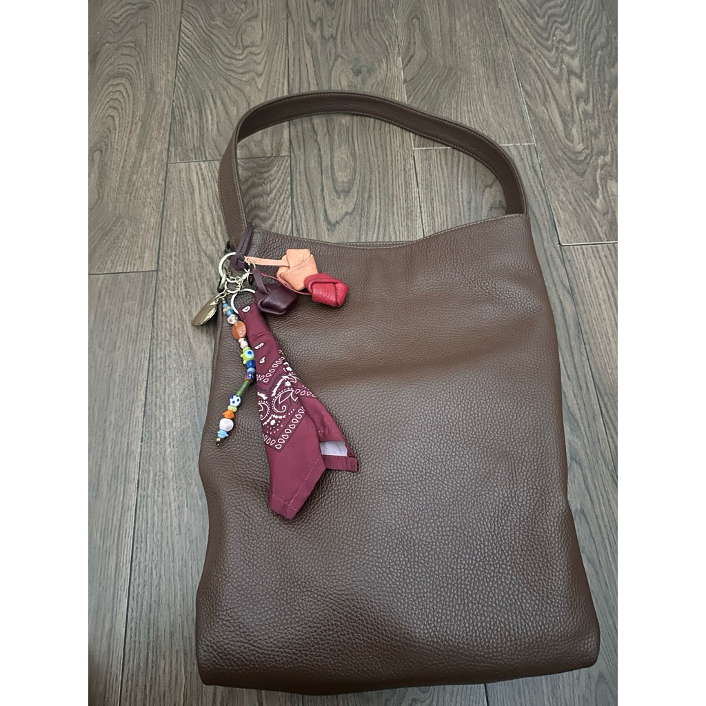 Rounn Jennie Tote Bag Preloved warna Pecan