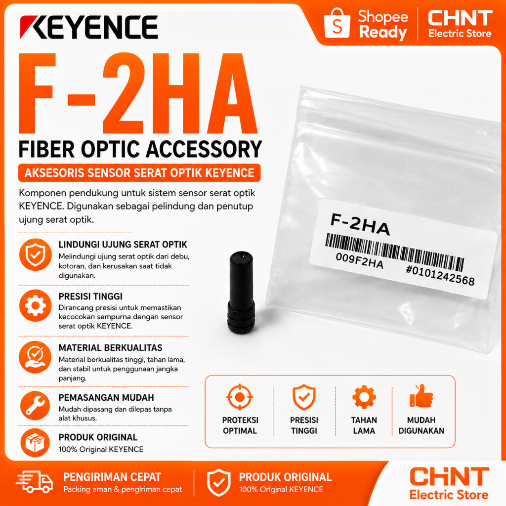 KEYENCE F-2HA Fiber Optic Sensor