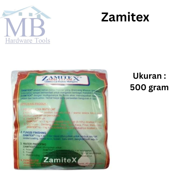 Zamitex Additive Cat Produk Multiguna - 500 Gram