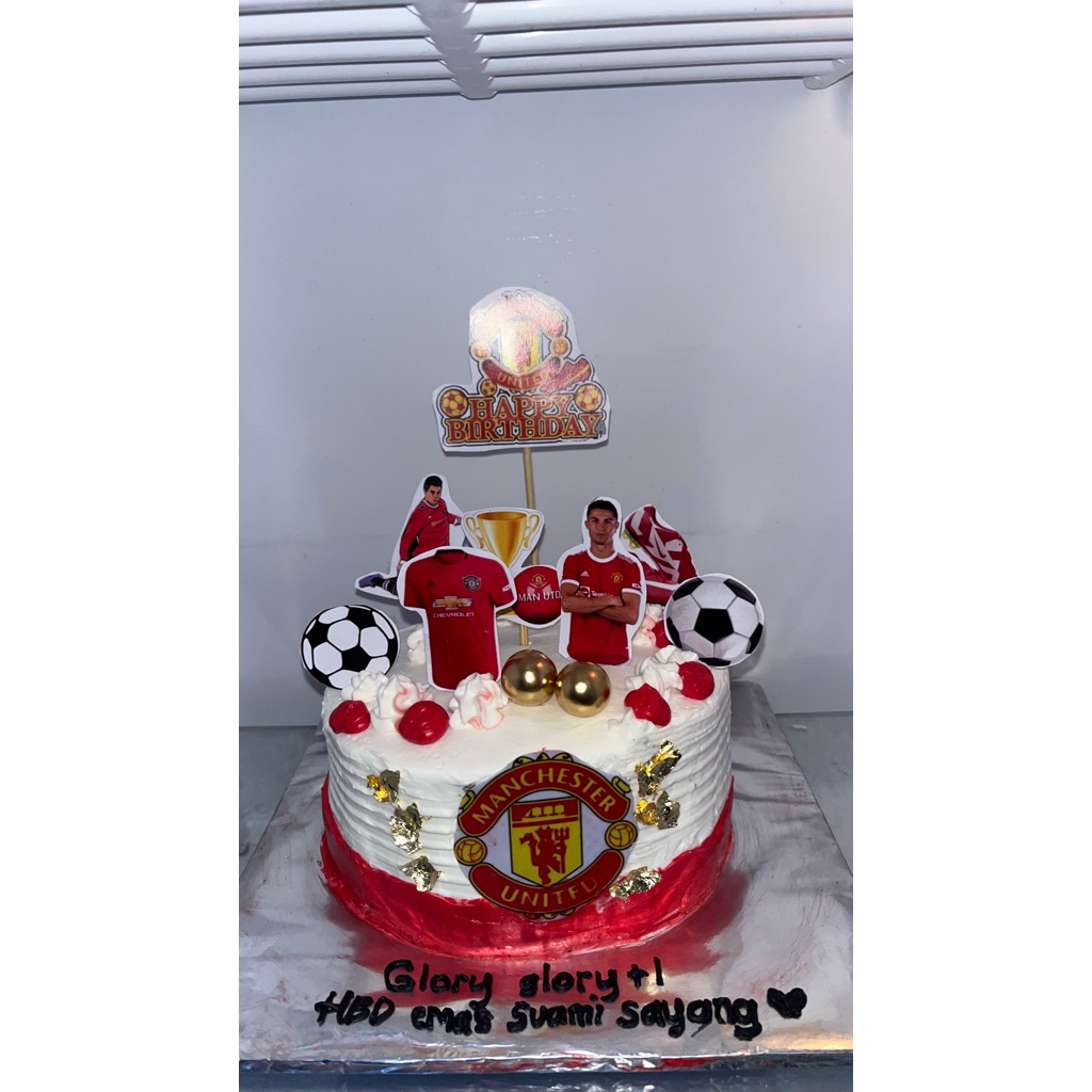 cake ulang tahun sepak bola/cake hadiah/cake murah/cake semarang