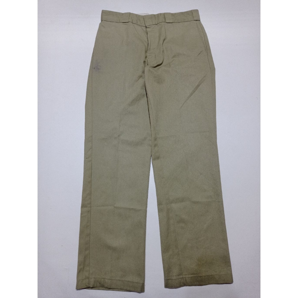 Celana Dickies 874 Original Fit Warna Khaki Size 32×32 Second Brand Dickies