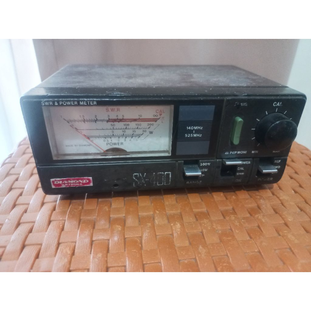 swr dan power meter diamond sx400 bekas
