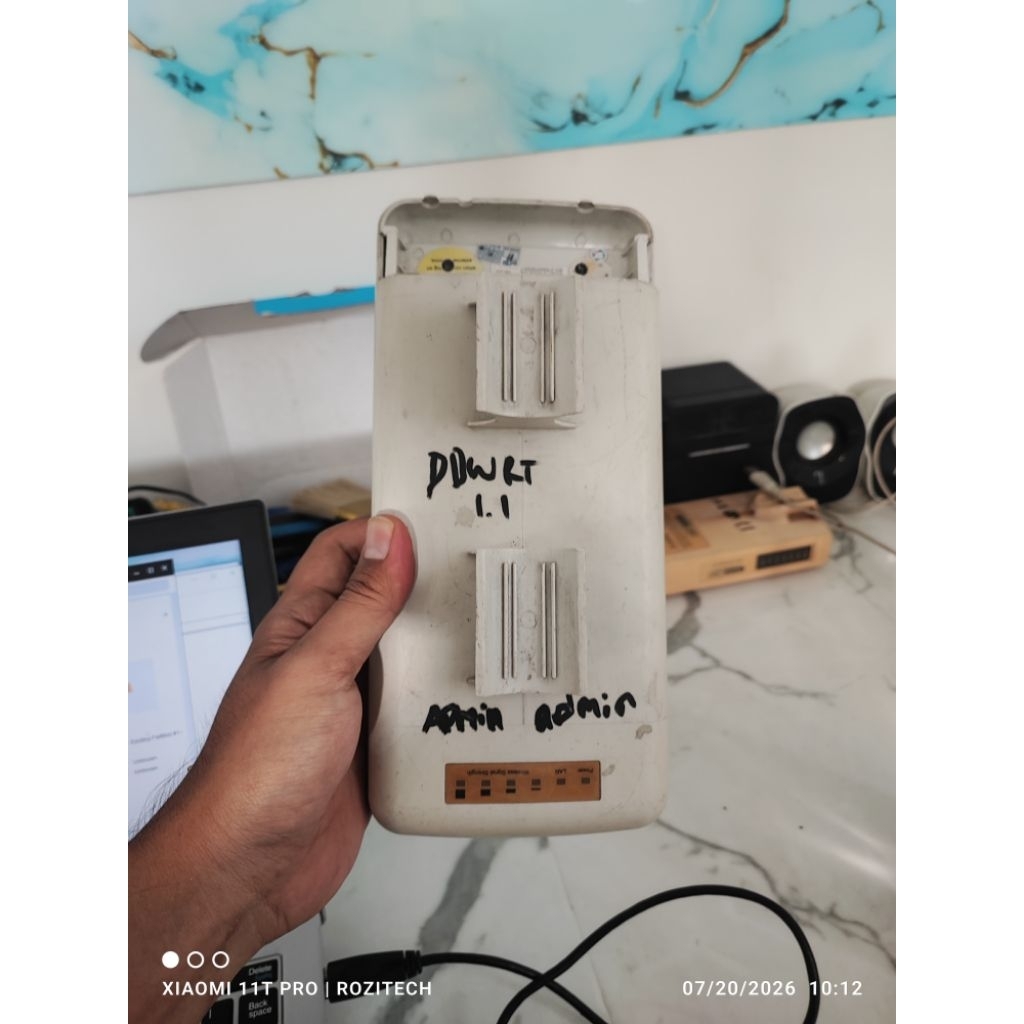 cpe AP station TP LINK TPLINK TP-Link wa5210G 5210G wifi wireless modif ddwrt bekas