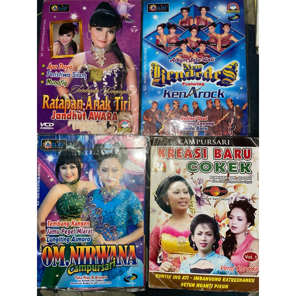 VCD Campursari dan New Kendedes
