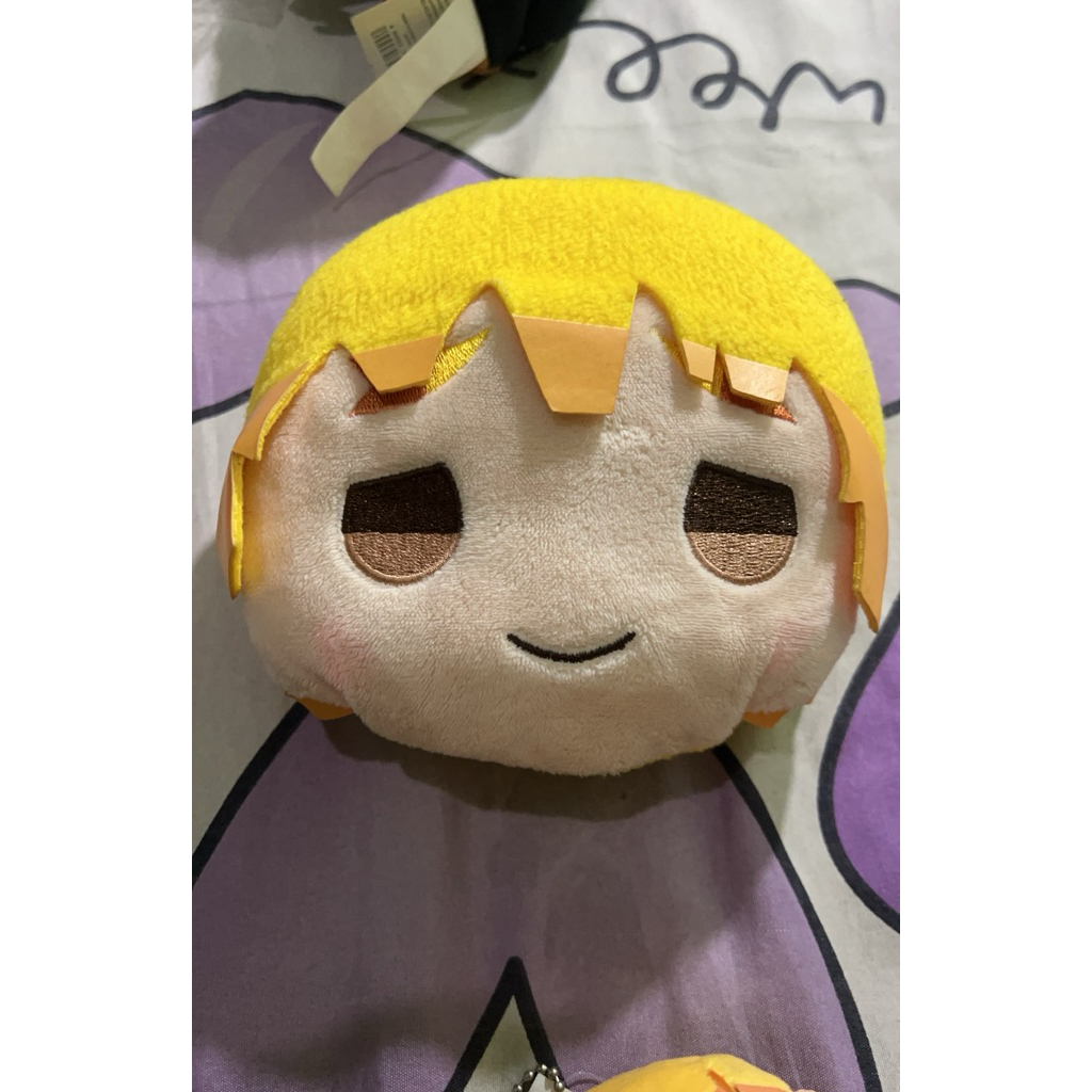 SEGA Demon Slayer Zenitsu Anime Pouch Plush