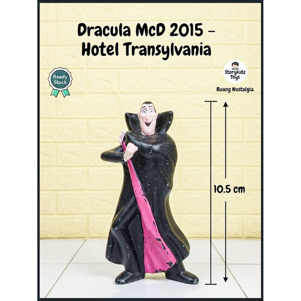 Mainan Hotel Transylvania Count Dracula Figure Action Figure Jadul Rare Koleksi Storykidz Toys