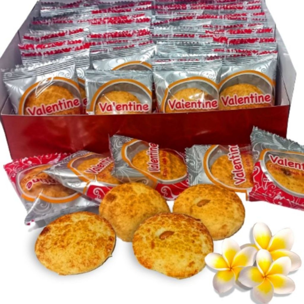 Pie Susu Chandra & Pie Kacang Valentine Box (isi 50 pcs)