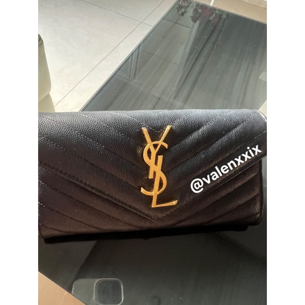 PRELOVED - YSL Portefeuille Femme Wallet