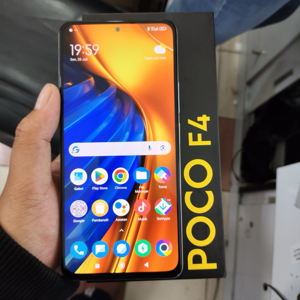 Poco f4 ram 8/256 second fullset original mulus termurah