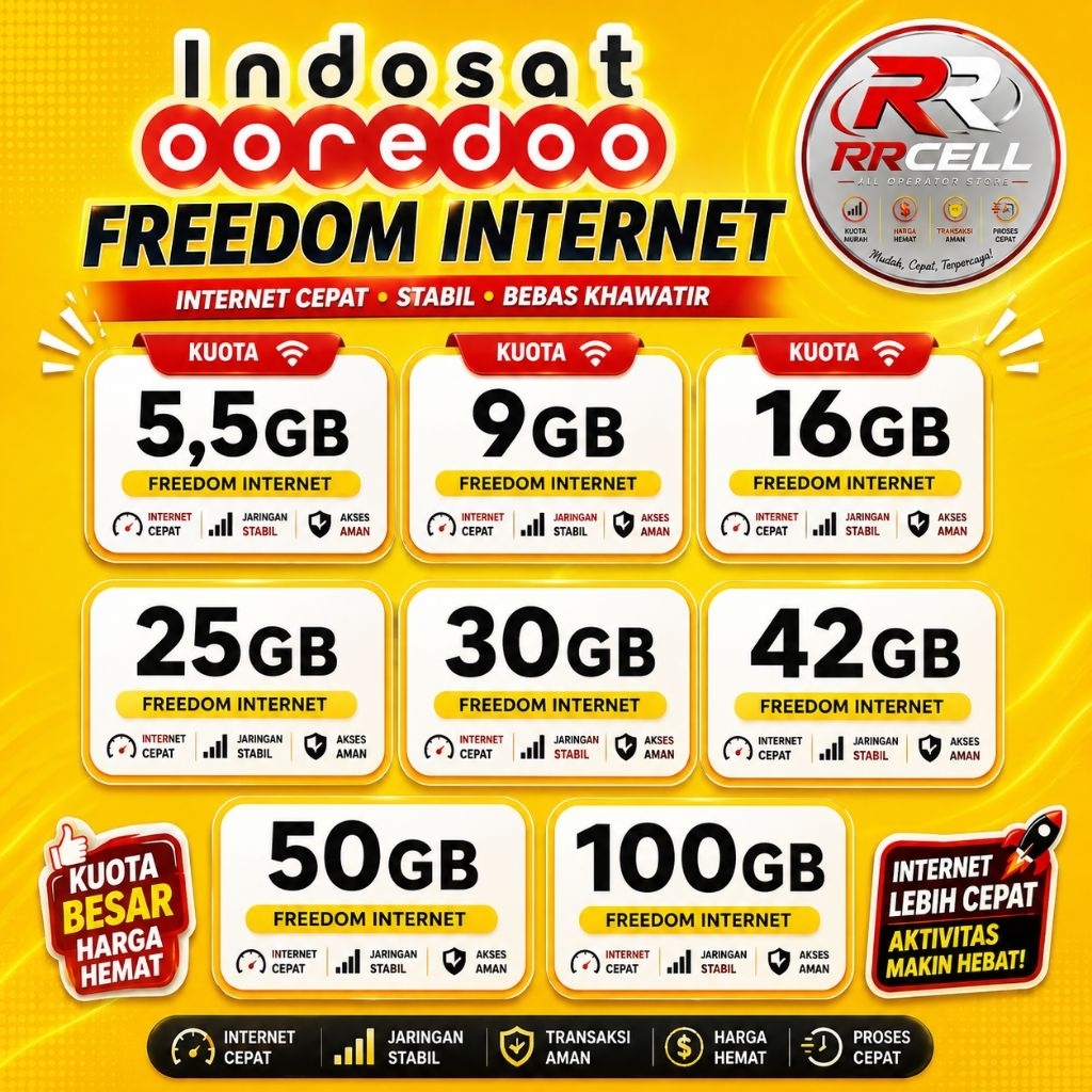 Paket Data Indosat Internet Freedom