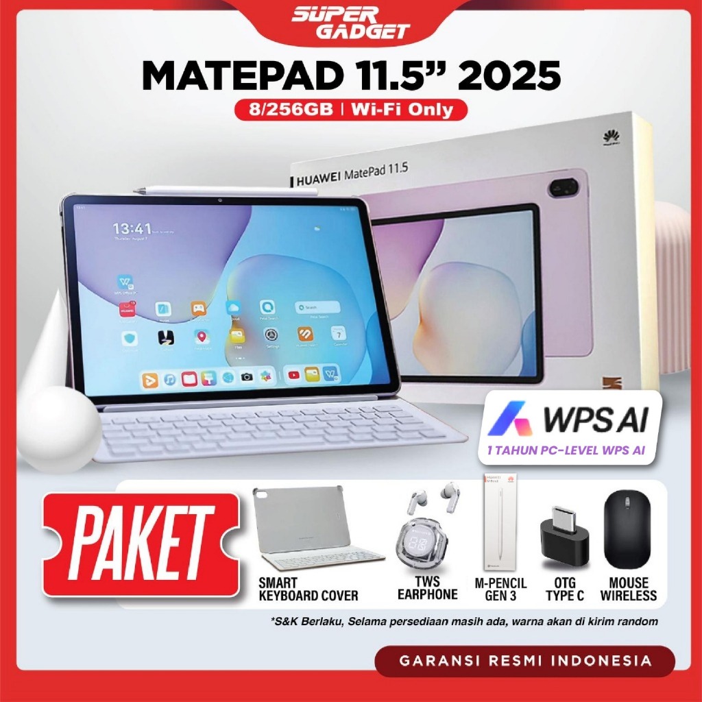 Huawei MatePad 11.5 inch 2025 Papermatte Edition 8/256 GB Tablet PC-level Experience