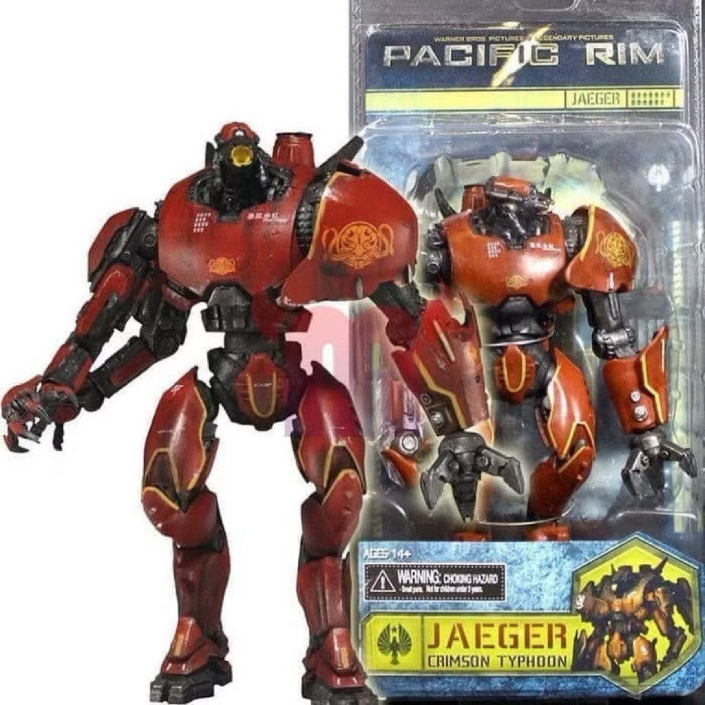 Viral Crimson Typhoon Pacific Rim Action Figure NECA