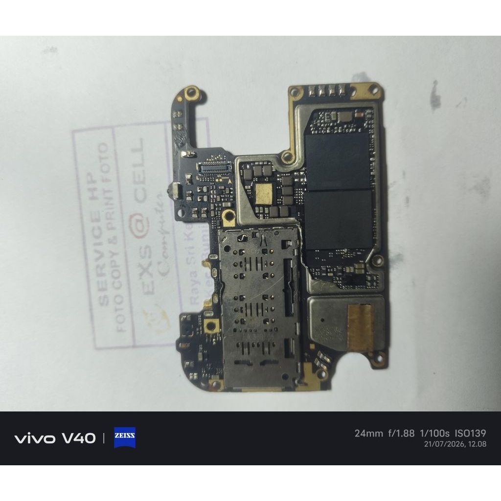 Mesin Redmi Note 8 hidup 4/64 minus sinyal tidak ada